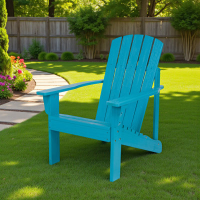 Grandview Solid Wood Adirondack Chair