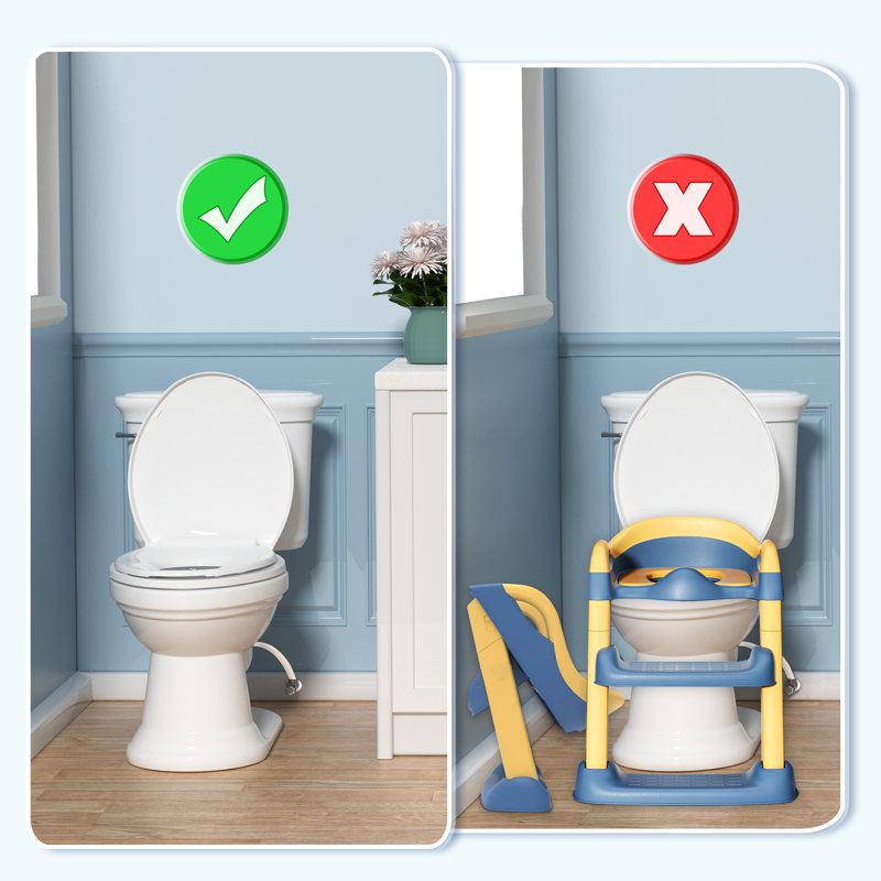 Siège de toilette rond pour l'apprentissage de la propreté