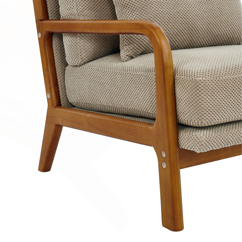 Chaise longue en bois, Camel