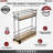 3" Two-Tier Narrow Wire Wall Upright Pullout