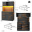 183.5cm Kitchen Pantry-625701890