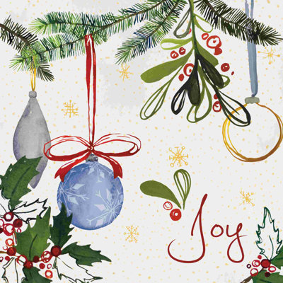 " Christmas I " by Harriet Sussman Painting Print