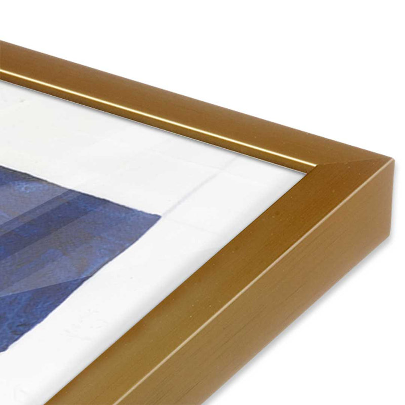 «Glacial Mass II» par Michael Willett, reproduction d'art sur toile, Encadrement ouvert sans papier mat, H 16 po x l 12 po
