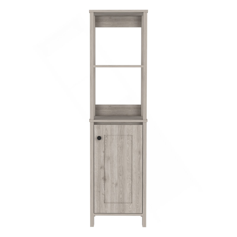 Armoire à linge Hanover, Gris clair