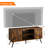 Caelum LED TV Stand Media Entertainment Centre Table With  Adjustable Shelf  And 2 Cabinets-105532941