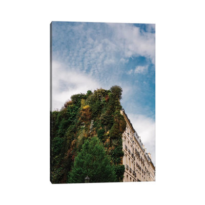 Parisian Vertical Garden by Bethany Young - Print on Canvas
