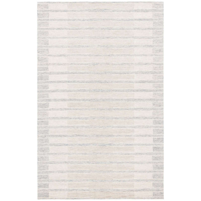 Tapis ébène / beige 808, Rectangle 5' x 8'
