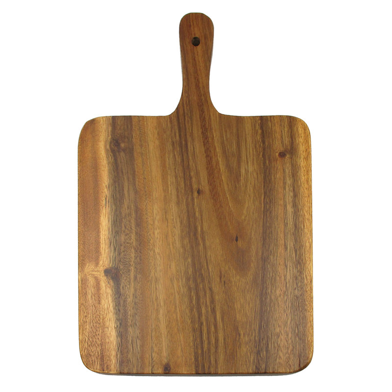 Charlesworth Home Decor Cutting Board Utensils | Rectangular Brown Board - 2x36x26cm