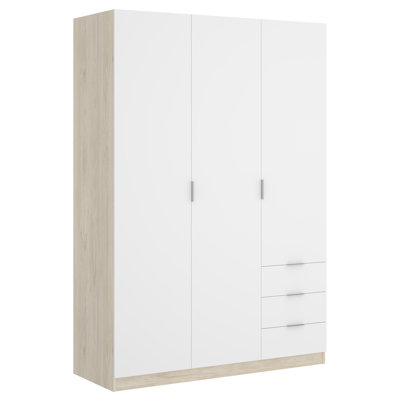 Alaziah 3 Door Wardrobe