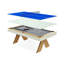 Table multifonctionnelle trois-en-un à usage domestique - Table de billard