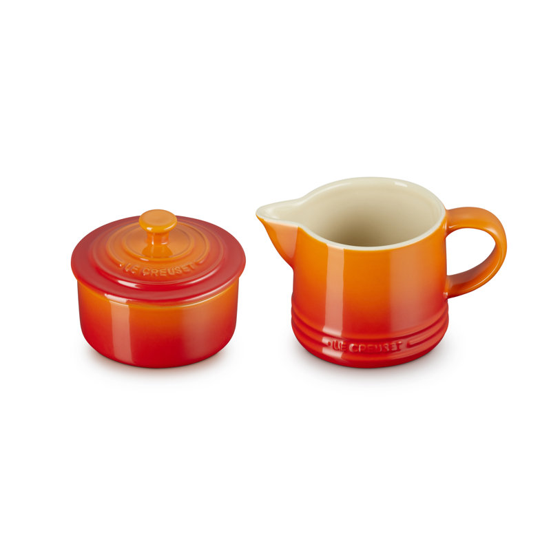 Le Creuset Stoneware Milk & Sugar Set, Volcanic