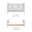 Rio Cot Bed 4-Piece Nursery Furniture Set-50571314