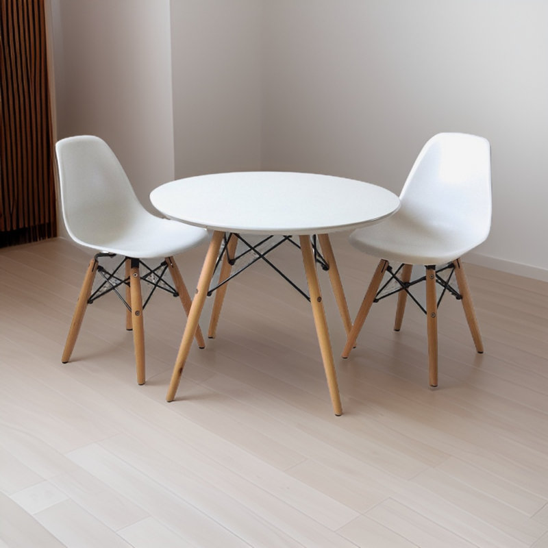 Ensemble de chaises de jeu Townson Kids, Blanc