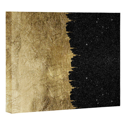 « golden starry night », impression