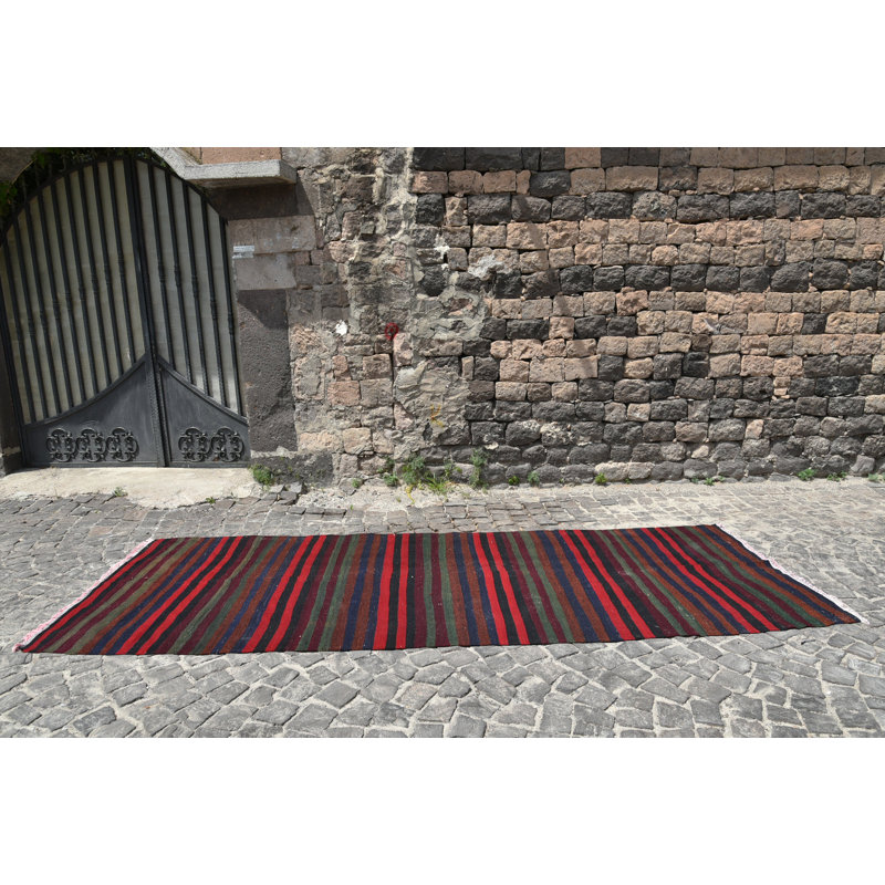 Kilim, tapis noir Anatolian, tapis Boho, tapis rétro, tapis de couloir, tapis turcs, tapis en laine