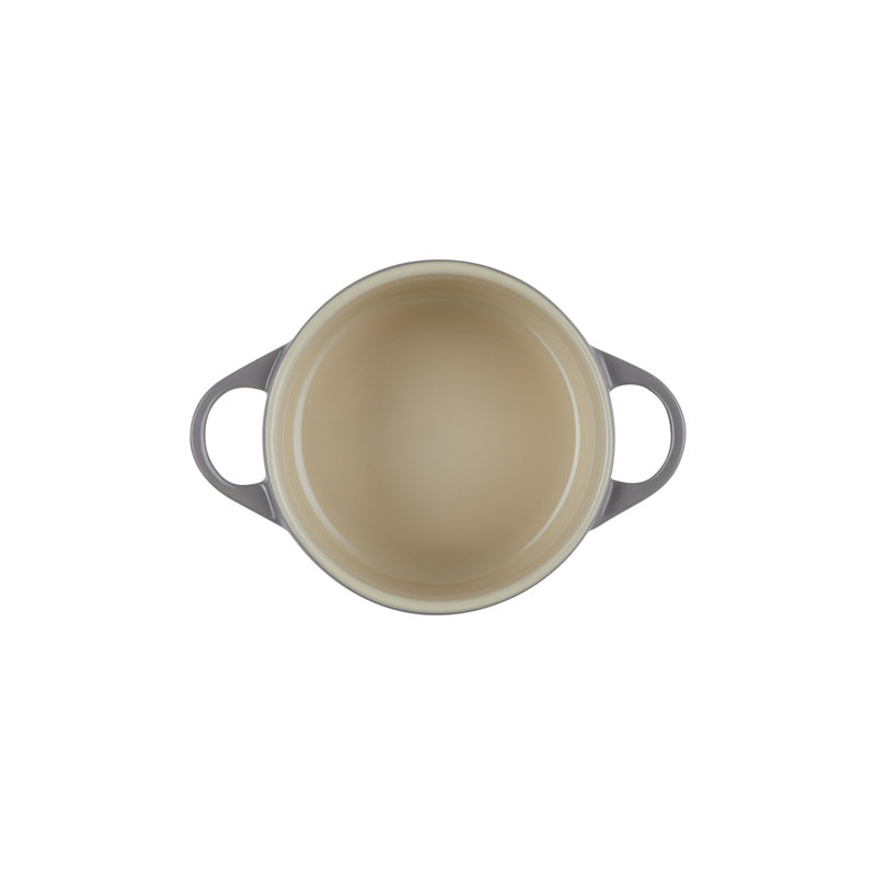 Le Creuset Stoneware Mini Round Cocotte, 14oz., Oyster