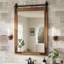 Solid Wood Rectangle Mirror-222018236-222018242