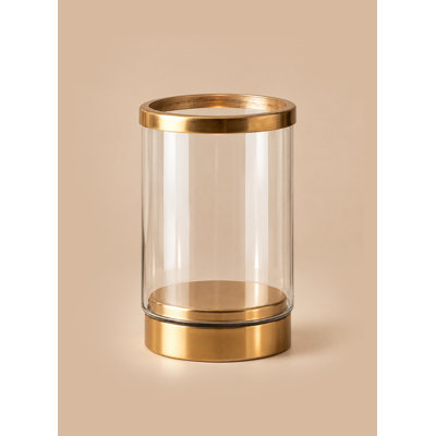 Ouragan de table en verre Aima