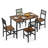 4 - Person Four Leg Dining Set-1709719834