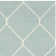 Rodgers Hand Woven Flat Weave Wool/Cotton Geometric Rug in Blue