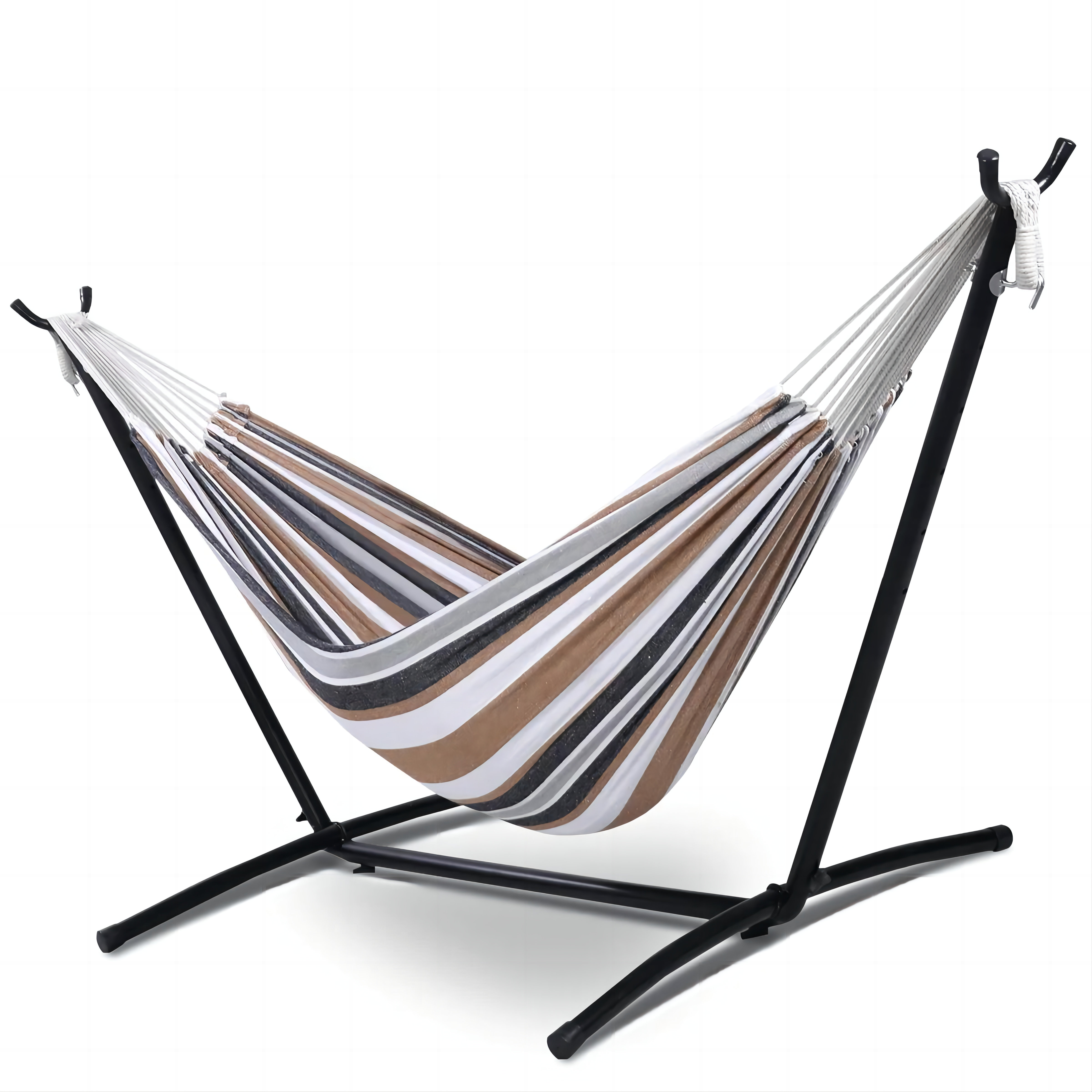 Arlmont & Co. Gwendolyn 2person Hammock with Stand, Multicolor Wayfair