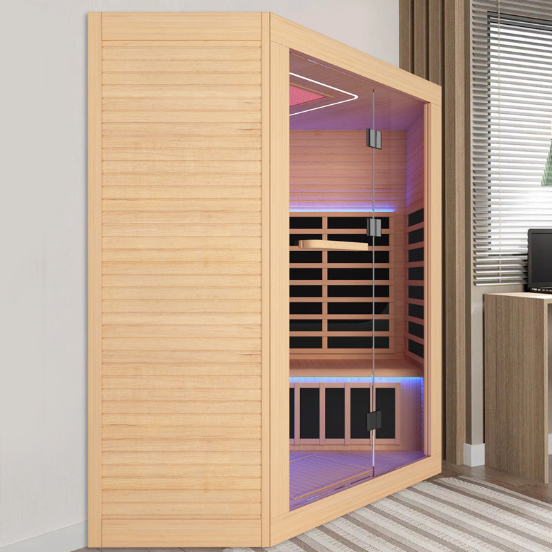 Sauna pentagonal canadien