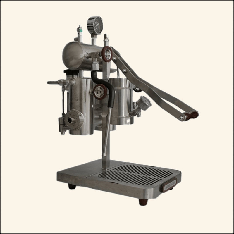 Machine à espresso à pression variable électrique / pneumatique Extraction à pression variable chauffée électriquement