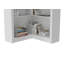 Bibliothèque d'angle, bibliothèque ouverte à 5 niveaux, bonne texture, robuste et durable, haute protection de l'environnement, rangement, présentoir, lecture, guichet unique, chambre à coucher, salon, bureau, bibliothèque essentielle.