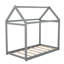 Lit simple en bois-523485183