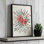 «Festive Blooms VIII» par Anne Tavoletti, reproduction d'art