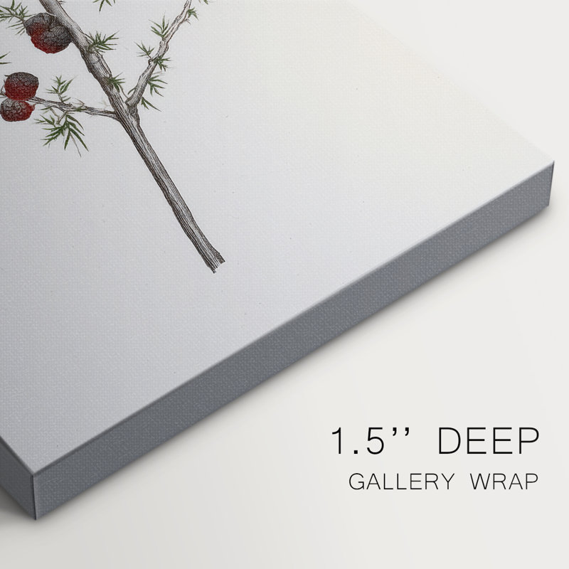 Pearled Yule Promise-Premium Gallery Wrapped Canvas, 18" H x 12" W