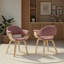 Chaise de salle à manger à dossier courbé Adalyn-114194311