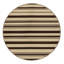  Tapis lavable rayé brun foncé écru-1046702942