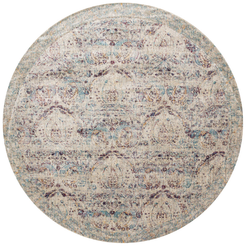 Goggin Indoor Rug, Round 5'3"