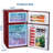 R.W.FLAME 3.1 cu.ft. Convertible Mini Fridge with Freezer-93585060