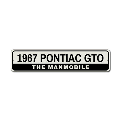 Plaque en aluminium GTO