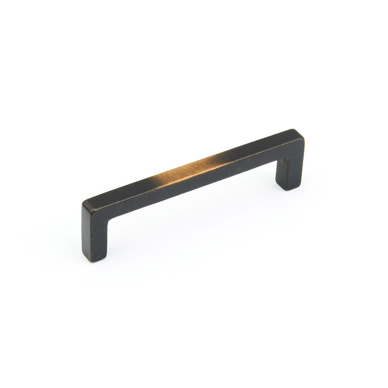 Vinci Pull, Antique Bronze, 4"