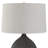 Uttermost Levee Satin Black Table Lamp