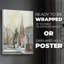 New England Main Street - Impression sur toile seulement - SANS CADRE