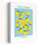 Art mural contemporain, "Lemons Flower Market"-1453153731