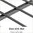 Twin Over Full Metal Bunk Bed Frame - No Box Spring Needed, Silent Anti-Shake, Black &amp; White, for Guest Room/Dorm