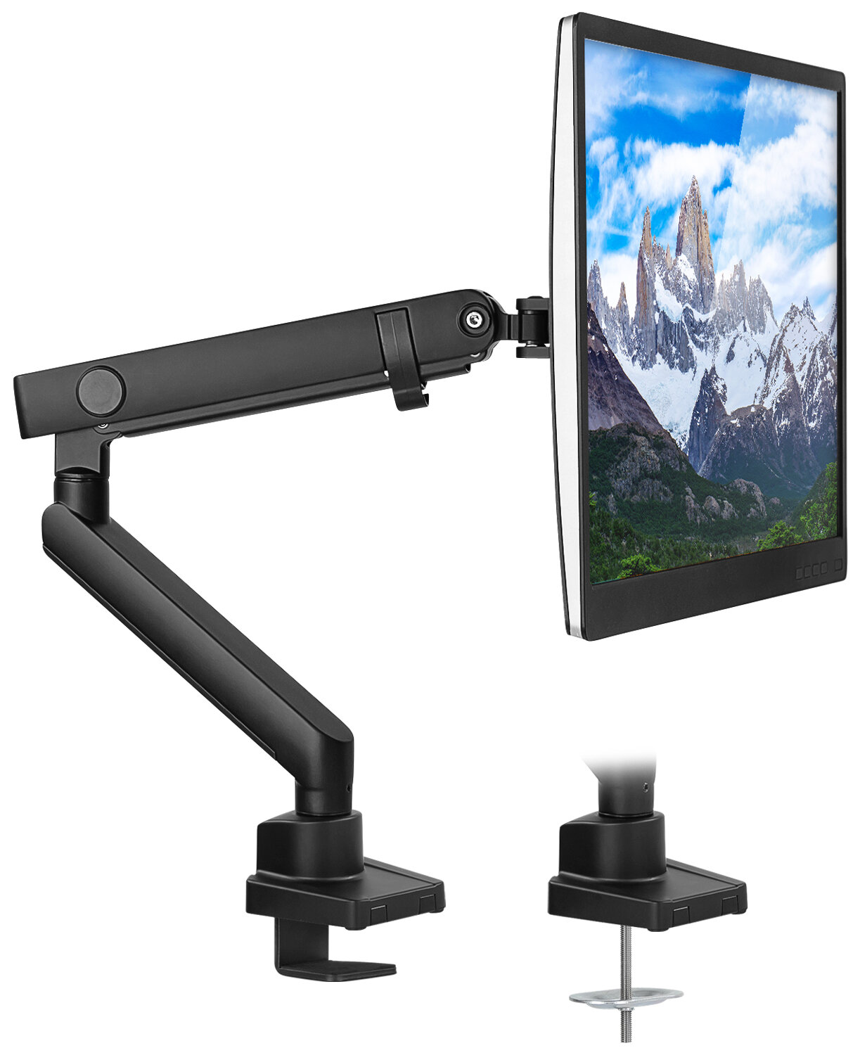 Mount-it Height Adjustable Universal Desk Mount & Reviews | Wayfair