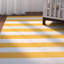 Bravo Striped Cotton Hand Woven Area Rug-15645178