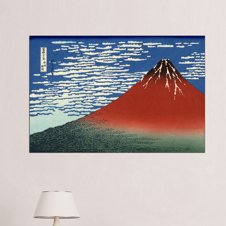 Hokusai - Wrapped Canvas Painting, 60cm H x 90cm W x 1.8cm D