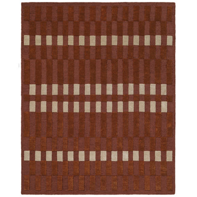 Kyla Hand-Tufted Plaid Rug