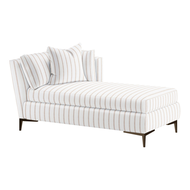 Aiden Chaise Lounge, Antique Bronze, Right Hand Facing, Perigold Rest Meadow