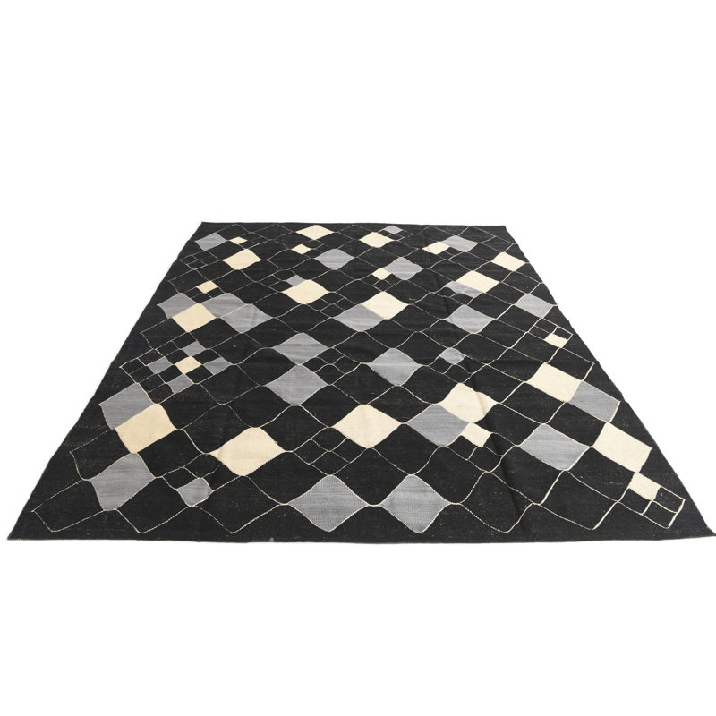 Tapis noir Jessen