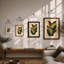 Variegated Leaf Study Botanical - Framed Print-1329018746-1329018737