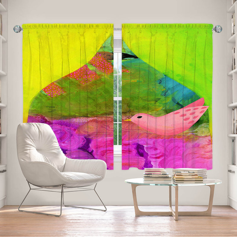 Room Darkening Curtain Pair, 56" W x 78" L