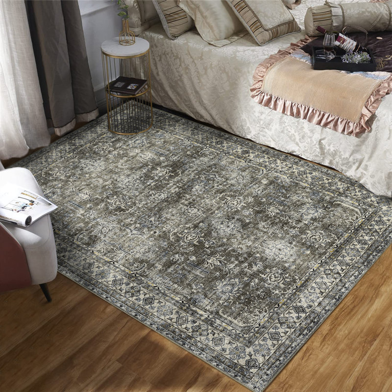 Washable oriental rug, Rectangle 8 pi x 10 pi